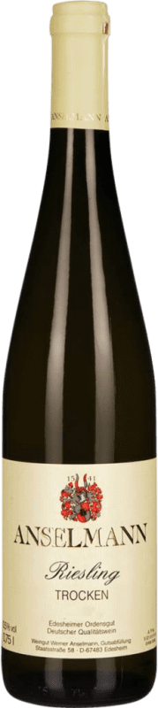 11,95 € 送料無料 | 赤ワイン Anselmann Edesheimer Rosengarten ドライ Q.b.A. Pfälz Pfälz ドイツ Riesling ボトル 75 cl