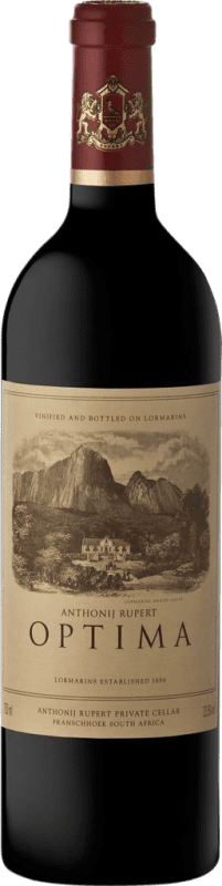 27,95 € Envio grátis | Vinho tinto Anthonij Rupert Optima D.O.C. Falanghina del Sannio Franschhoek África do Sul Merlot, Cabernet Sauvignon, Sangiovese, Cabernet Franc, Cinsault Garrafa 75 cl