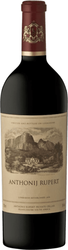 128,95 € Kostenloser Versand | Rotwein Anthonij Rupert Main Blend I.G. Franschhoek Franschhoek Südafrika Merlot, Cabernet Sauvignon, Cabernet Franc, Petit Verdot 75 cl
