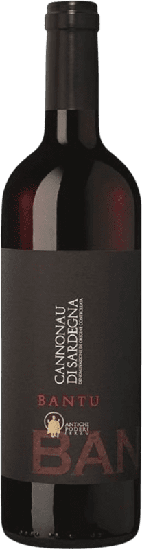 13,95 € Envío gratis | Vino tinto Antichi Poderi di Jerzu Bantu D.O.C. Cannonau di Sardegna Cerdeña Italia Cannonau Botella 75 cl