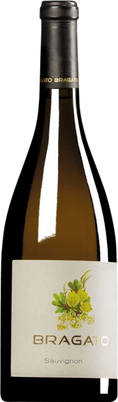 47,95 € Envio grátis | Vinho Branco Antonio Bragato Aromenstrauß D.O.C. Colli Orientali del Friuli Venecia Itália Sauvignon Garrafa 75 cl