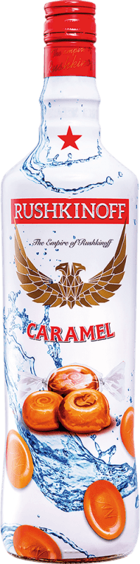 10,95 € Free Shipping | Liqueurs Antonio Nadal Rushkinoff Balearic Islands Spain 70 cl Caramel, Vodka