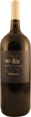 27,95 € Free Shipping | Red wine Antonutti Ròe D.O.C. Trentino Trentino Italy Merlot Magnum Bottle 1,5 L