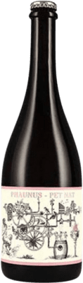 19,95 € 免费送货 | 桃红葡萄酒 Aphros Wines Phaunus Rosé — 桃红葡萄酒, Pét-Nat Pétillant Naturel — 自然起泡酒 I.G. Vinho Verde Vinho Verde 葡萄牙 Alvarelhao — 阿尔瓦雷良, Vinhão — 温奥 75 cl