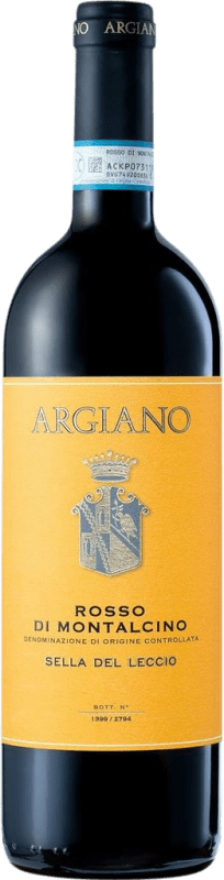 102,95 € Бесплатная доставка | Красное вино Argiano Sella del Leccio D.O.C. Rosso di Montalcino Тоскана Италия Sangiovese бутылка 75 cl