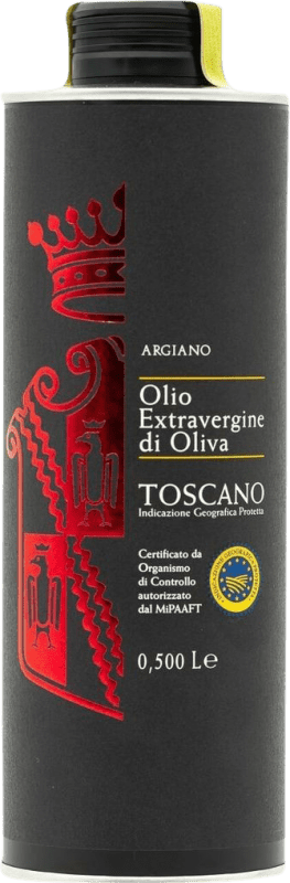 39,95 € Envio grátis | Azeite de Oliva Argiano AOVE Virgem Extra Itália Lata Medium 50 cl