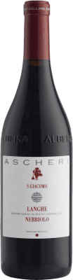 14,95 € Free Shipping | Red wine Ascheri San Giacomo D.O.C. Langhe Piemonte Italy Nebbiolo Bottle 75 cl