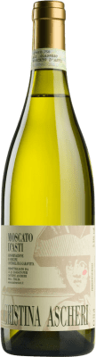 17,95 € Envio grátis | Vinho branco Ascheri D.O.C.G. Moscato d'Asti Piemonte Itália Garrafa 75 cl