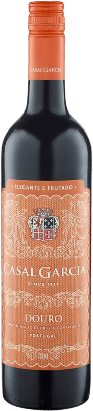 7,95 € Spedizione Gratuita | Vino rosso Casal Garcia I.G. Douro Douro Portogallo Nebbiolo, Touriga Franca, Touriga Nacional, Tinta Barroca Bottiglia 75 cl