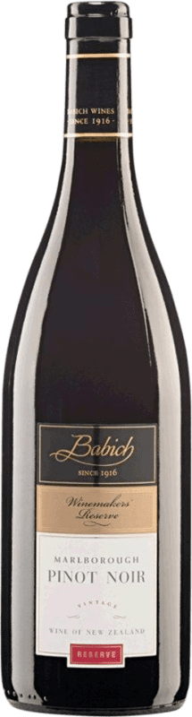 39,95 € Free Shipping | Red wine Babich Reserve I.G. Marlborough Marlborough New Zealand Pinot Black Bottle 75 cl