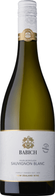 15,95 € 送料無料 | 白ワイン Babich Black — ブラックエディション I.G. Marlborough マールボロ ニュージーランド Sauvignon — ソーヴィニヨン 75 cl