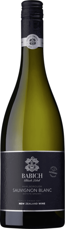 22,95 € Бесплатная доставка | Белое вино Babich Black Label I.G. Marlborough Марлборо Новая Зеландия Sauvignon White бутылка 75 cl