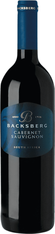 17,95 € 送料無料 | 赤ワイン Backsberg W.O. Paarl Coastal Region 南アフリカ Cabernet Sauvignon ボトル 75 cl