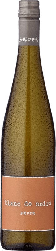 17,95 € Spedizione Gratuita | Vino Bianco Bäder Trocken — Secco Blanc de Noirs Q.b.A. Rheinhessen Rheinhessen Germania Pinot Nero Eco — Biologico 75 cl