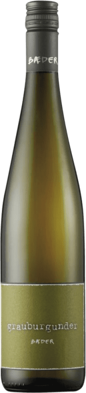 15,95 € 送料無料 | 白ワイン Bäder ドライ Q.b.A. Rheinhessen Rheinhessen ドイツ Pinot Grey ボトル 75 cl