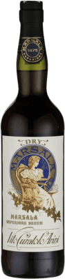 16,95 € Envío gratis | Licores Baglio Curatolo Superiore D.O.C. Marsala Sicilia Italia Grillo, Inzolia Botella 75 cl