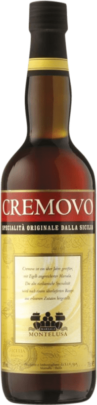 13,95 € 免费送货 | 强化酒 Baglio Curatolo Cremovo Aromatizzato Fine D.O.C. Marsala 意大利 Catarratto, Grillo, Inzolia 瓶子 75 cl