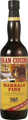 14,95 € 免费送货 | 强化酒 Baglio Curatolo Gran Cucina Fine D.O.C. Marsala 意大利 Catarratto, Grillo, Inzolia 瓶子 75 cl