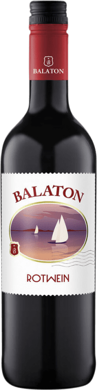 4,95 € Spedizione Gratuita | Vino Rosso Balatonboglári I.G.P. Balaton Ungheria Merlot, Cabernet Sauvignon, Pinot Nero 75 cl