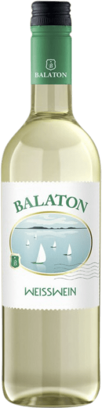 6,95 € Envío gratis | Vino blanco Balatonboglári Weiß I.G.P. Balaton Hungría Moscatel Botella 75 cl