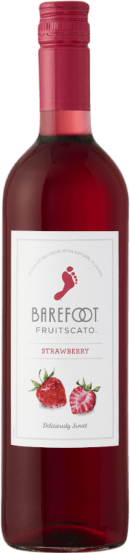 10,95 € 送料無料 | 白ワイン Barefoot Fruitscato Strawberry アメリカ 75 cl