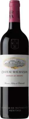 32,95 € 免费送货 | 红酒 Baron Edmond de Rothschild Château Malmaison A.O.C. Moulis-en-Médoc 法国 Merlot, Cabernet Sauvignon 瓶子 75 cl