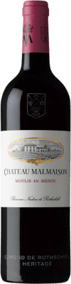 32,95 € Бесплатная доставка | Красное вино Baron Edmond de Rothschild Château Malmaison A.O.C. Moulis-en-Médoc Франция Merlot — Мерло, Cabernet Sauvignon — Каберне Совиньон Бутылка 75 cl