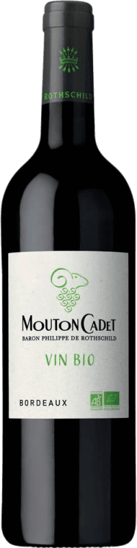15,95 € Envoi gratuit | Vin rouge Philippe de Rothschild Mouton Cadet Rouge A.O.C. Bordeaux Bordeaux France Merlot, Cabernet Sauvignon, Cabernet Franc Biologique Bouteille 75 cl