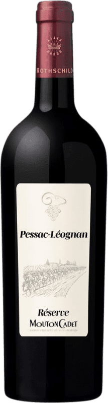 55,95 € Spedizione Gratuita | Vino Rosso Philippe de Rothschild Mouton Cadet Riserva A.O.C. Pessac-Léognan bordò Francia Cabernet Sauvignon 75 cl