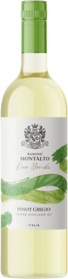 8,95 € 送料無料 | 白ワイン Barone Montalto D.O.C. Sicilia シチリア島 イタリア Pinot Grey ボトル 75 cl