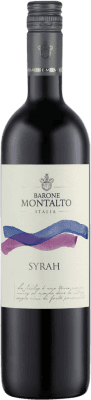 7,95 € 免费送货 | 红酒 Barone Montalto D.O.C. Sicilia 西西里岛 意大利 Syrah 瓶子 75 cl