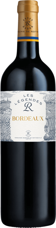 15,95 € Kostenloser Versand | Rotwein Château Lafite-Rothschild Les Légendes R Rouge A.O.C. Bordeaux Bordeaux Frankreich Merlot, Cabernet Sauvignon Flasche 75 cl