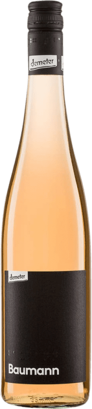 9,95 € 免费送货 | 玫瑰气泡酒 Baumann Demeter Perlwein Rosé I.G. Baden Baden 德国 瓶子 75 cl