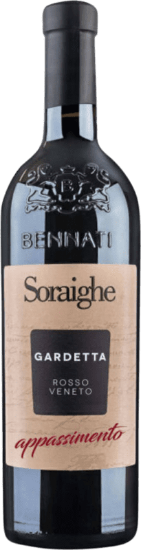 18,95 € 免费送货 | 红葡萄酒 Bennati Gardetta I.G.T. Veneto 威尼托 意大利 Merlot — 梅洛, Corvina — 科维纳 75 cl
