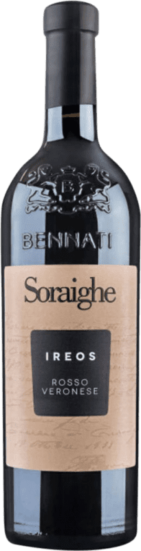 15,95 € Spedizione Gratuita | Vino Rosso Bennati Ireos Seco — Secco I.G.T. Veronese Venecia Italia Cabernet Sauvignon, Nebbiolo, Corvina, Molinara Bottiglia 75 cl