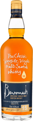 85,95 € Kostenloser Versand | Whiskey Single Malt Benromach Schottland Großbritannien 15 Jahre Flasche 70 cl