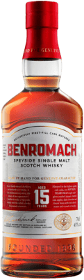 57,95 € Free Shipping | Single Malt Whisky Benromach Scotland United Kingdom 15 Years 70 cl