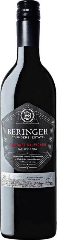 21,95 € 免费送货 | 红酒 Beringer Founders I.G. California 加州 美国 Cabernet Sauvignon 瓶子 75 cl