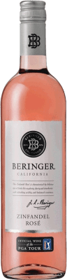 14,95 € 免费送货 | 桃红葡萄酒 Beringer 经典, Rosé — 桃红葡萄酒 I.G. California 加州 美国 Zinfandel — 金芬黛 75 cl