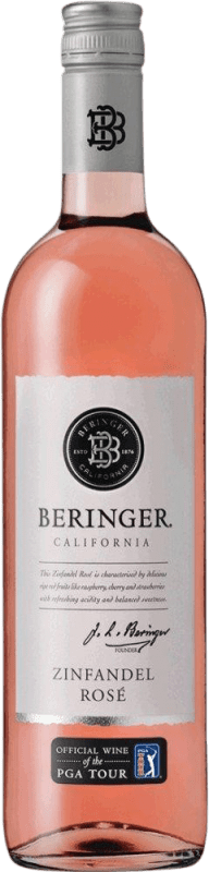 8,95 € Free Shipping | Rosé wine Beringer Classic Rosé I.G. California California United States Zinfandel Bottle 75 cl