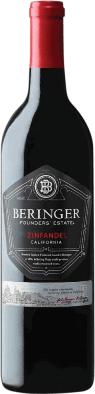 19,95 € Free Shipping | Red wine Beringer Founders I.G. California California United States Zinfandel Bottle 75 cl