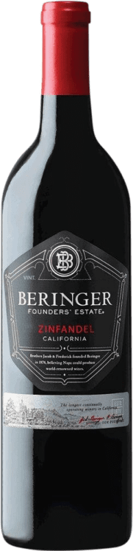 19,95 € Spedizione Gratuita | Vino Rosso Beringer Founders I.G. California California stati Uniti Zinfandel 75 cl
