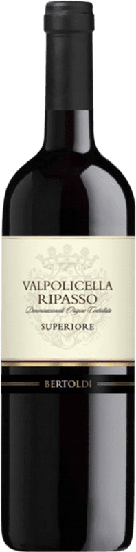 17,95 € 送料無料 | 赤ワイン Bertoldi クラシック D.O.C. Valpolicella Ripasso Venecia イタリア Corvina — コルヴィーナ, Rondinella — ロンディネッラ, Corvinone — コルヴィノーネ, Molinara — モリナーラ 75 cl