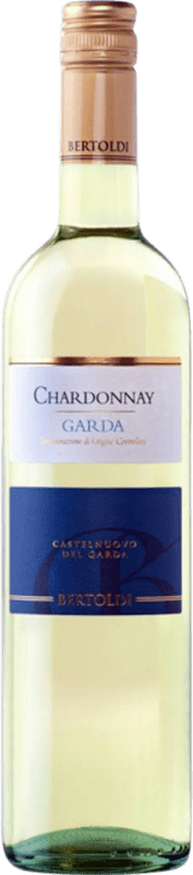 7,95 € Бесплатная доставка | Белое вино Bertoldi D.O.C. Garda Venecia Италия Chardonnay бутылка 75 cl