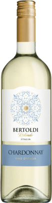 7,95 € 免费送货 | 白酒 Bertoldi Rotondo I.G.T. Venezia Venecia 意大利 Chardonnay 瓶子 75 cl