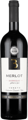 10,95 € 送料無料 | 赤ワイン Bertoldi 樽 I.G.T. Veneto ベネト イタリア Merlot — メルロー 75 cl