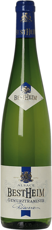 12,95 € Envio grátis | Vinho branco Bestheim Classic A.O.C. Alsace Alsácia França Gewürztraminer Garrafa 75 cl