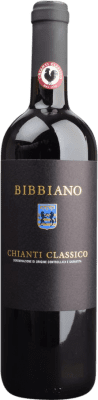 19,95 € 免费送货 | 红酒 Bibbiano D.O.C.G. Chianti Classico 意大利 Sangiovese 瓶子 75 cl