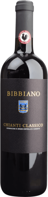 16,95 € Free Shipping | Red wine Bibbiano D.O.C.G. Chianti Classico Italy Sangiovese Bottle 75 cl