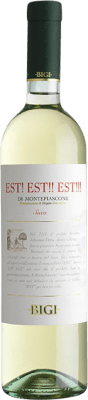 5,95 € 免费送货 | 白酒 Bigi D.O.C. Est! Est! Est! di Montefiascone 翁布里亚 意大利 Malvasía, Rossese, Trebbiano Toscano 瓶子 75 cl